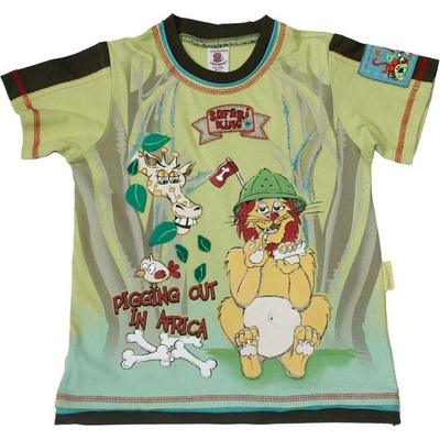 Tričko Mlaskavý lev z biobavlny Hooligans Kids