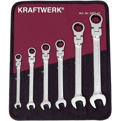 Kraftwerk Sada klíčů ráčnových 8-19mm KR-3403-51