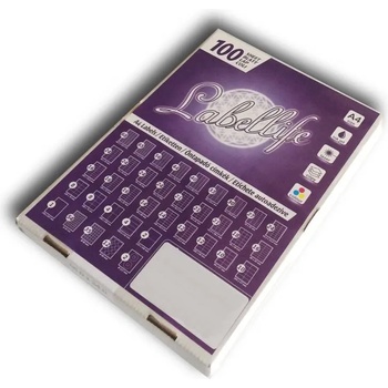 Image 1 of ZINTA Етикети на лист A4, 52.5 x 29.7 mm, 40 ет. / лист (40/A4-52X30)