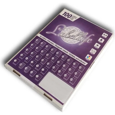 ZINTA Етикети на лист A4, 52.5 x 29.7 mm, 40 ет. / лист (40/A4-52X30)