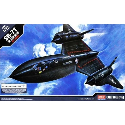 Academy Modelk Kit letadlo 12448 SR 71 BLACKBIRD 1:72