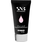 SNB Hybrid UV гел SNB, 30 гр, прозрачно розово (NPH08) - topmall