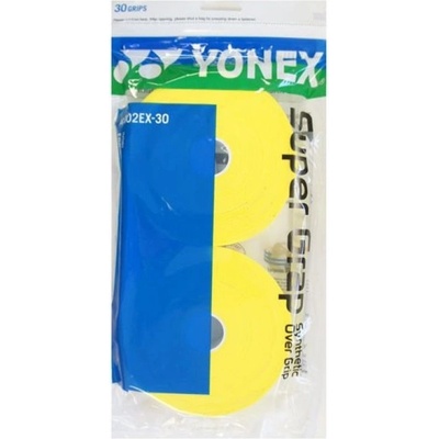 Yonex Покривен грип Yonex Super Grap 30P - yellow