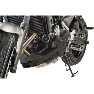 Spoiler motoru PUIG 9589C karbonový vzhled včetně samolepek