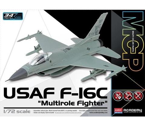 Academy Lockheed F-16C USAF 1:72