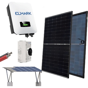 ELMARK On grid К-Т СОЛАРНА СИСТЕМА 3p/8kw+ ГАРАЖНА КОСТР (98sol8003m/6ecp)
