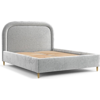 Maison de Reve Светлосиво тапицирано двойно легло с място за съхранение с включена подматрачна рамка 180x200 cm Mija - Maison de Rêve (MIJA180_MDR_P0_LOT06_M0_NF_T0_L26)