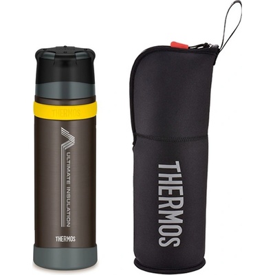 Thermos Mountain FFX hnědá 750 ml + termoobal