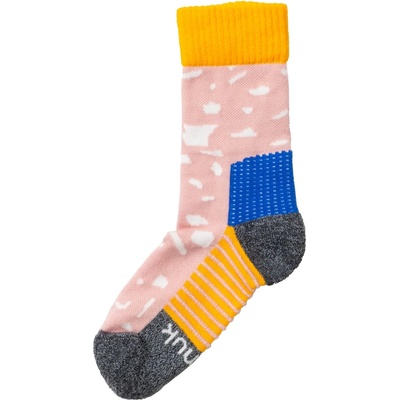 Namuk Детски мериносови чорапи Namuk Kid's Peak Merino Hiking Socks Walking socks - Sunset Rose / Sunflower Yellow - размер 23-26 (EU) (201-6844-0711)