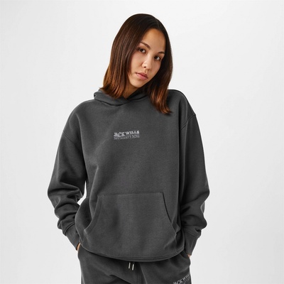 Jack Wills Суичър Jack Wills Women's JW Embroidered Logo Hoodie - Eiffel Tower