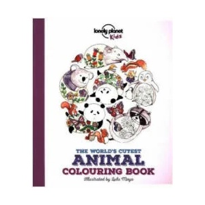 Lonely Planet Kids The World's Cutest Animal Colouring Book | Lulu Mayo (2016)