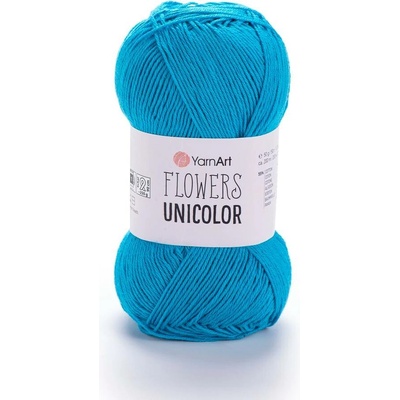 Yarn Art Flowers Unicolor 754 tyrkysová