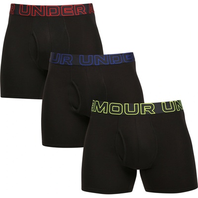 Under Armour Perf Cotton 6in 3Pack Black