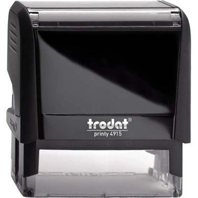 TRODAT Печат TRODAT Printy 4.0 4915 черен корпус черен тампон 4915/F (4915/F)