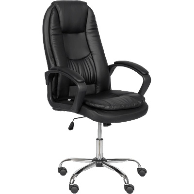 Carmen Президентски офис стол Carmen 6682-1 LUX - черен (3520110)