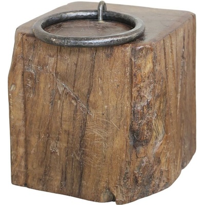 Hnědá dřevěná zarážka ke dveřím Grimaud Unit - Chic Antique