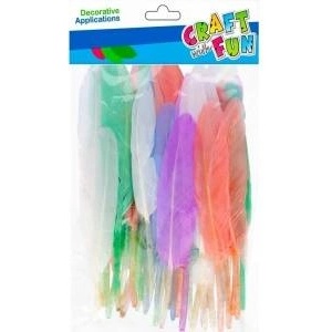 Craft with fun Feathers 8-12cm 50pcs