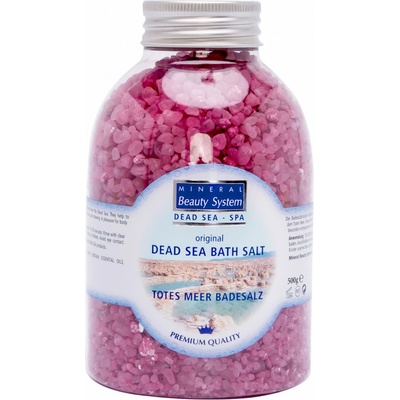 Mineral Beauty System kúpeľová soľ z Mŕtveho mora Levanduľa 500 g