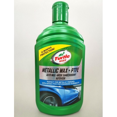 Turtle Wax Metallic Car Wax + PTFE 500 ml