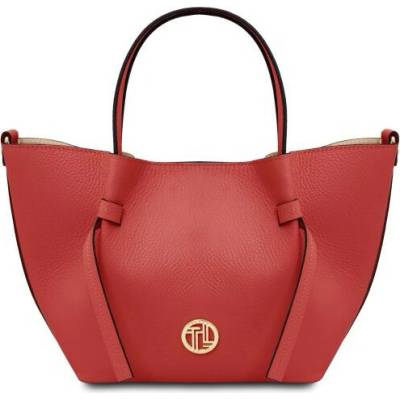 Tuscany Leather dámska kožená kabelka Legame koralová 2482 1 105