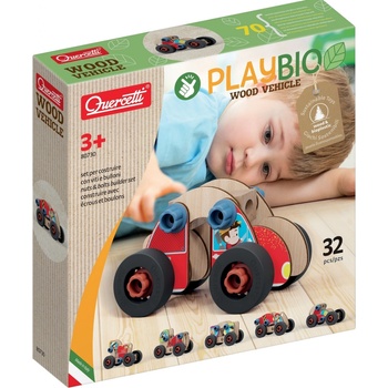 Quercetti 80730 PlayBio Wood Vehicle