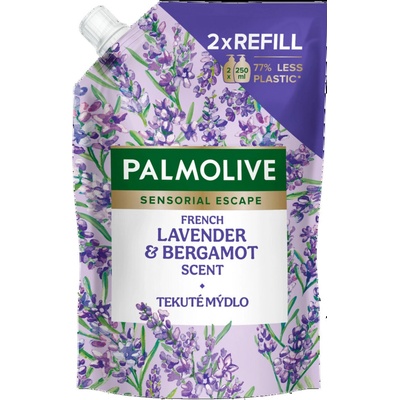 Palmolive tekuté mydlo náhradná náplň levanduľa a bergamot 500 ml