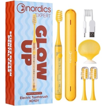 Nordics Expert Звукова електрическа четка за зъби X010, жълта