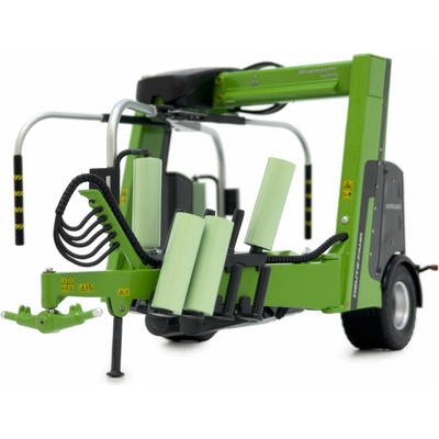Tažená balička na balíky DeutzFahr Wrapmaster 4044MarGe Models 1:32