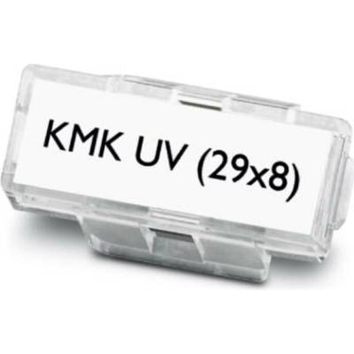 Phoenix Contact 1014107 KMK UV (29X8) držák označení Druh montáže: kabelové spony transparentní 100 ks