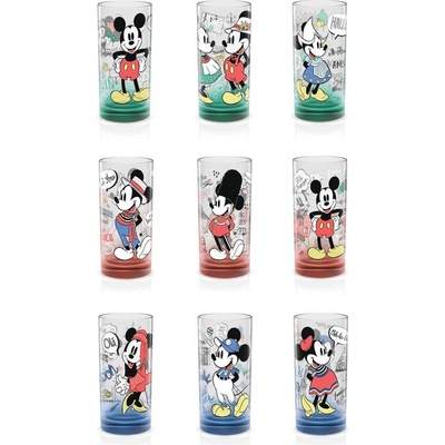 Invictus 1928 Disney Set sklenic Mickey a Minnie 9 x 270 ml