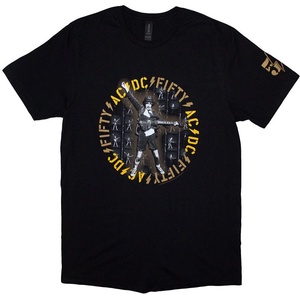 AC/DC Fifty Angus Repeat Black L Риза (ACDCTS129MB03)