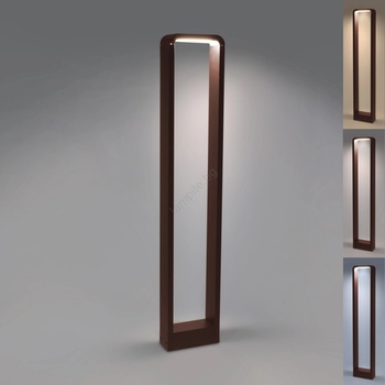 Brilagi - LED външна лампа BARI LED/7W/230V 3000/4000/6000K кафява IP54 80 см (BG2719)