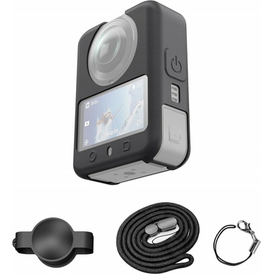 Puluz Pouzdro pro DJI Osmo 360 + krytka objektivu + šňůrka na krk / Pu790b