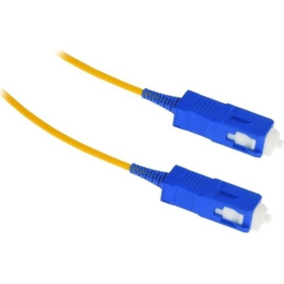 XtendLan FOP-SCSC-S-3-9-A1 FO patch SC-SC, 9/125, simplex,LS0H, ultraflexibilní G.657.A1, průměr 2mm, krátký vývod, 3m