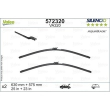 Valeo Silencio Aquablade Set 630+575 mm VA 572320
