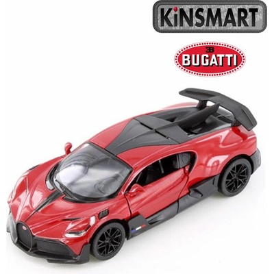 Kinsmart Bugatti Divo 1:36 červené