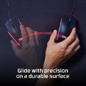 Kingston Геймърски пад HyperX Pulsefire Mat L (Cloth), Черен (4Z7X4AA)