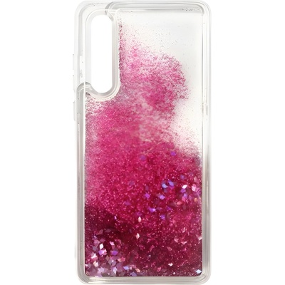 Huawei Калъф с течни брокати за Huawei Mate 30 - Розов KP26759
