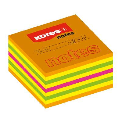 Kores Samolepicí bloček Kores Cubo - 75 x 75 mm / 450 lístků 67919