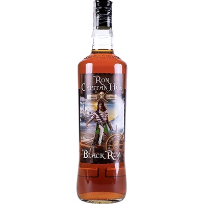 Ron Capitan Huk Black Rum 37,5% 1 l (holá láhev)