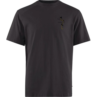 Klättermusen Мъжка тениска Klättermusen Root Glacier S/S Tee T-shirt - Raven (216-8369-0112)