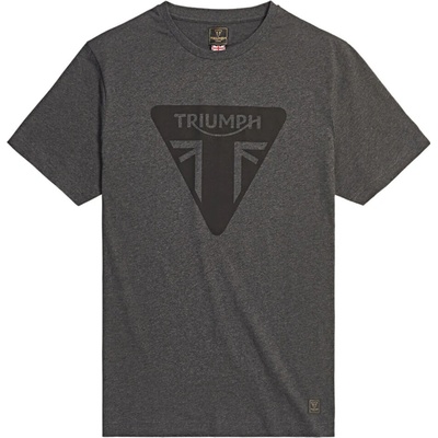 Triumph tričko Helston black marl black