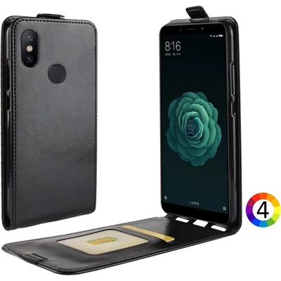 Xiaomi Mi 6X / Mi A2 Flip3 Кожен Калъф и Скрийн Протектор