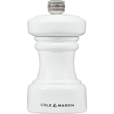 Cole & Mason Hoxton White Gloss Precision+ mlynček na korenie 10,4 cm
