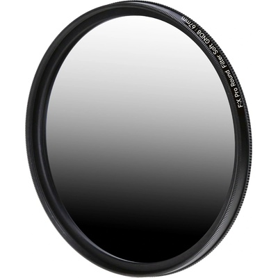 Rollei F: X Pro gray gradient round filter Soft GND 8 screw filter with rotating ring for adjusting the gradient along the axis of rotation Ideal for landscape and architectural photography (67 mm)