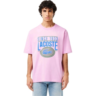 Lacoste Тениска Lacoste Oversized Logo T-Shirt - Gelato
