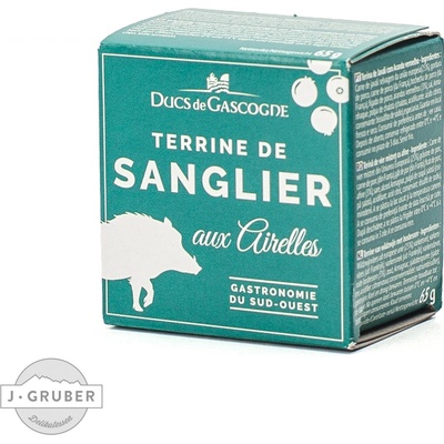 Duc de Gascogne Kančí terina s brusinkami 65g