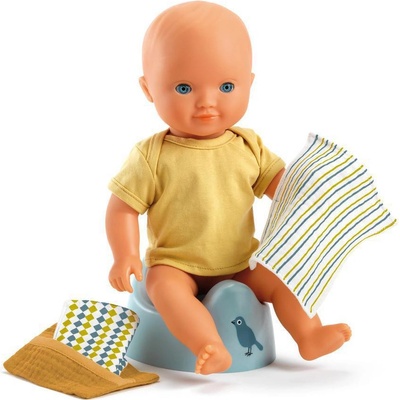 Djeco Nočník pre bábiky Potty & Wipes
