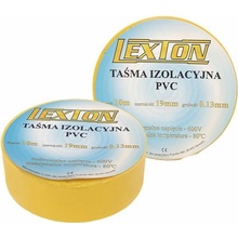 Lexton izolačná páska 19 mm x 25 m LXSC040-ZL žltá