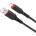 hoco. X59 кабел за зареждане на данни iPhone USB-A - Lightning черен 3 м